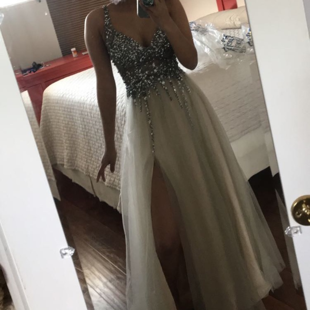 GB Beaded/sequined Prom/Homecoming Gown